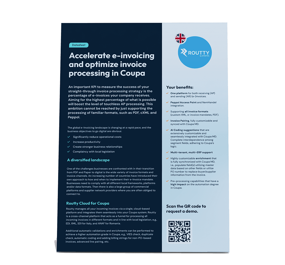 Coupa Routty package